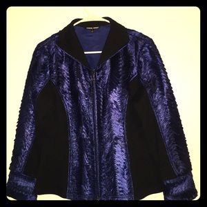 Samuel Dong,Light Jacket Zip Up Size Small